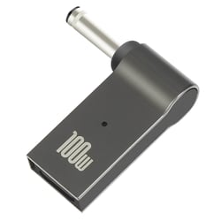 Avizar Adaptateur de Charge USB-C 100W vers DC 4.0 x 1.35mm pour Ordinateur ASUS Gris