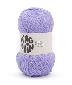 Pelote à Tricoter PINGO FIRST 6 - 100 g - Pingouin : Douceur, Polyvalence et Petit Prix Violet Clair