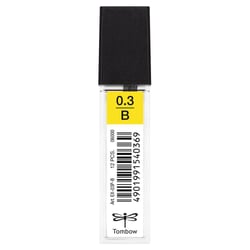 Mine pour porte-mine - TOMBOW - Pointe 0,3 mm - Dureté B - Lot de 12
