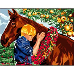 Princesse - Canevas antique Amadeus 50x65cm