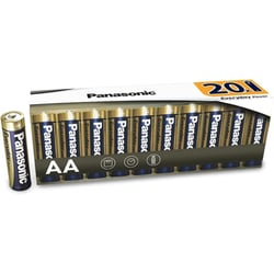 Pack 20 Piles Alcalines Everyday Power SILVER AA LR6