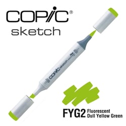 Copic - Marqueur à l'alcool Copic Sketch FYG2 Fluorescent Dull Yellow Green
