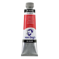 Peinture à l'huile - Rouge Permanent - 372 - A l'huile de carthame - Van Gogh - 40ml