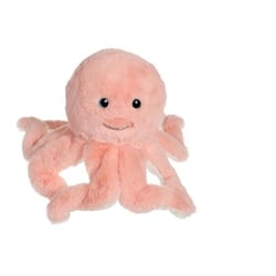 Peluche Pieuvre -  - Rose, 32 cm