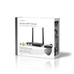 Transmetteur sans fil HDMI Wi-Fi NEDIS - ABS - Gris - 12,5 cm