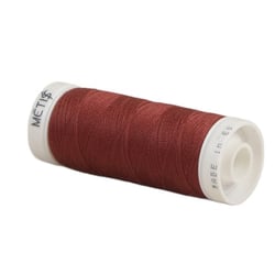 Bobine fil polyester 200m Oeko Tex fabriqué en Europe rouge vin
