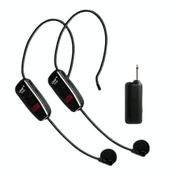 Microphone Sans Fil Extérieur Ergonomique Longue Portée Batterie Durable YONIS