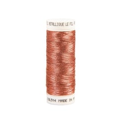 Fil métallique 150m rose laurier fabriqué en France