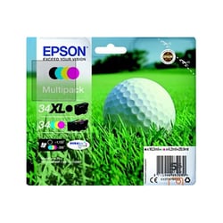 Cartouche d'encre Epson PACK GOLF NOIR XL + 3 COULEURS PACK GOLF XL 4CL