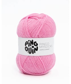 Fil spécial chaussette à tricoter PINGO MYSOCKS - Pingouin Rose