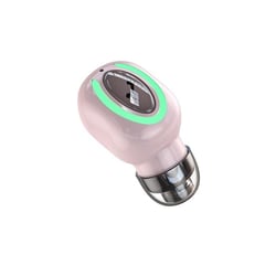 Ecouteurs Bluetooth Sans Fil 5.1 HIFI Confortables Etanches 10h Autonomie Rose YONIS