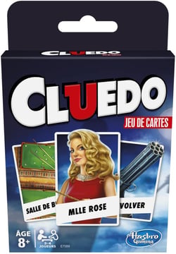 cluedo jeu de carte - Hasbro