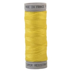 Fil super résistant polyester 50m - Jaune jonquille C130