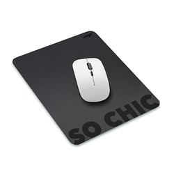 Tapis de souris inscription So Chic coloris Noir - CEP
