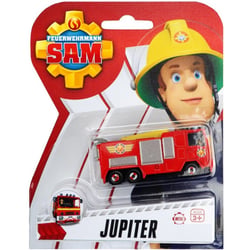 Véhicule en métal sam le pompier - jupiter le camion de pompier - voiture miniature - dickie 203091000c