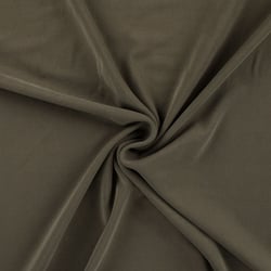 Tissu Modal uni Vert kaki