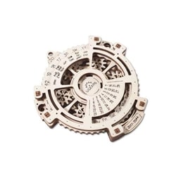 Puzzle 3D en bois - UGEARS - Méca-calendrier 2.0 - Calendrier 2017-2044 - Mécanisme planétaire steampunk - 15+