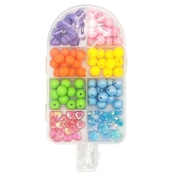 MégaCréa DIY - Perles forme Boite glace de 40 g