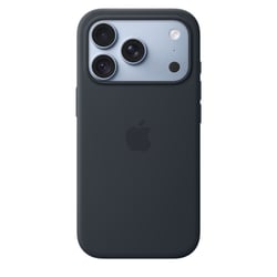 Étui silicone Apple MagSafe Bleu marine pour iPhone 18 Pro avec Camera Control