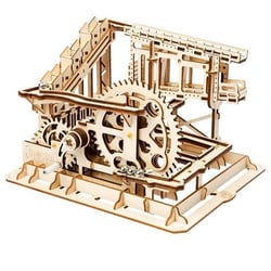 Puzzle 3d bois | Circuit à billes Cog Coaster