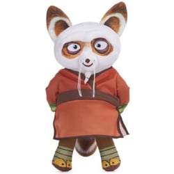 Peluche maitre shifu 34 cm collection kung fu panda 4 - panda roux- doudou enfant - peluche licence - NICOTOY