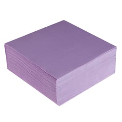 Lot De 40 Serviettes En Papier 2 Plis - 38X38 Cm - Pourpre - Gappy