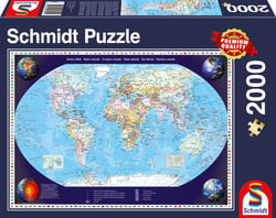 Puzzle 2000 pièces - Notre monde - Schmidt Spiele