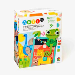 Atelier Grand coffret multi-activités animaux en folie Oxybul