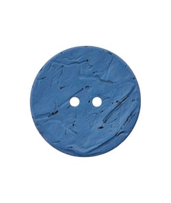 Carte de 2 boutons Coco 23mm Beige - Union Knopf Bleu