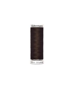 Fil à Coudre 100% polyester 200m - Gütermann 406 Marron