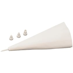 Poche à douille réutilisable et 4 embouts plastique Zenker Smart Pastry