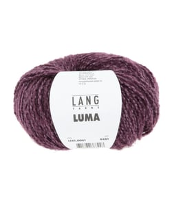 Pelote Luma — Soie, Alpaga & Laine Vierge — Lang Yarns Coloris 0061