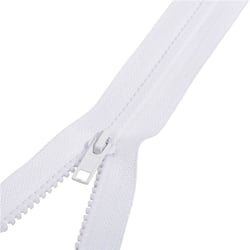 Fermeture injectée séparable idéale blouson - blanc