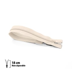 Fermeture éclair Z51 - Prestil O 4mm - 18 cm