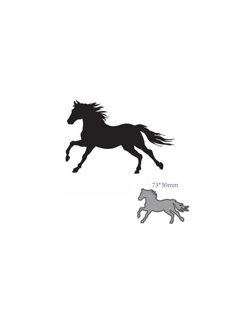 Die cheval au trot 1