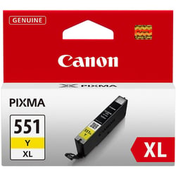 Cartouche jet d'encre Canon CLI 551XL Jaune