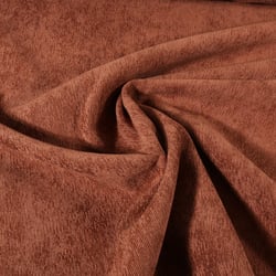 Tissu Velours milleraies uni Noisette