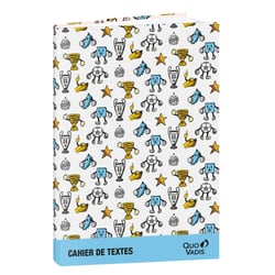 CAHIER DE TEXTES FR Olympique de Marseille - 15x21 cm - Journalier