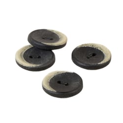 Bouton lune noir 20mm