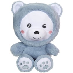 Peluche Ours Hoody Pets -  - Bleu, 24 cm