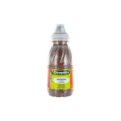 Flacon de peinture à l'eau pailletée Cléopâtre 250ml terre de sienne