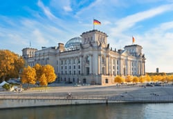 Puzzle 1000 pièces - Reichstagsgebäude, Berlin, Allemagne - Bluebird Puzzle