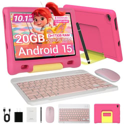 Tablette enfant KOTSREN Rose 128 Go Android 15 10.1 pouces