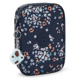 Trousse rectangulaire Kipling 100 Pens 21 CM Haut de Gamme Flower Field