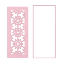 Matrices de découpe Multi Frame Nellie's Choice - Étoiles - 8,5 x 20,5 cm