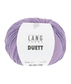 Fil à crocheter 100% Coton DUETT - Lang Yarns 46 Violet