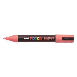Lot de 6 Marqueurs PC5M pointe conique moyenne Corail POSCA