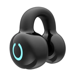 Ecouteurs Bluetooth Conduction Osseuse Design Clip Son HIFI Étanche IPX5 Noir YONIS