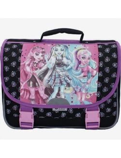 Cartable Mybagstory - Noir,Violet - Monster High Feeling Fierce
