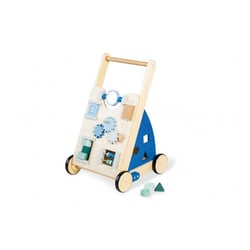 TITUS Chariot d'activités bleu tilleul et MDF laqué clair